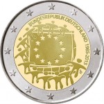 Alemanha 2€ 30 Anos da Bandeira Europeia  2015