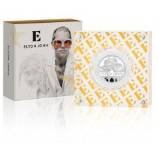 UK Elton John 2020 1/2 Onça (1 Pound) Prata Proof 