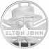 UK Elton John 2020 1/2 Onça (1 Pound) Prata Proof 