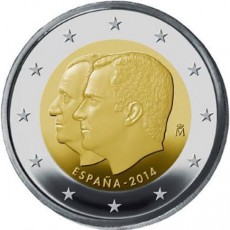 Espanha 2€ Sucessão de Trono 2014 