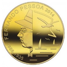 Portugal 1/4€ Fernando Pessoa 2014 