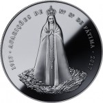 Portugal 2,5€ 100 Anos das Aparições de Fátima Prata Proof 2017 