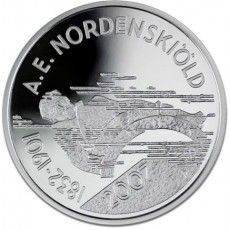 Finlândia 10€ A.E. Nordenskiöld 2007