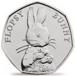 Inglaterra 50 Pence Beatrix Potter- Flopsy Bunny 2018 