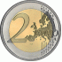 Espanha 2€ 30 Anos da Bandeira Europeia 2015  