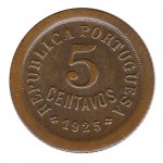 Portugal 5 Centavos de 1925