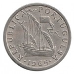 Portugal 5$00 Escudos de 1965
