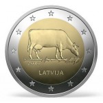 Letónia 2€ Indústria Agraria 2016 