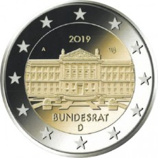 Alemanha 2€ Bundesrat 2019
