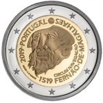 Portugal 2€ Viagem de Circum-Navegação de Fernão de Magalhães 2019