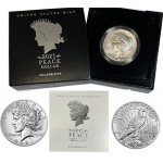 USA 1 Dolar Prata 2021 "Peace" Philadelphia