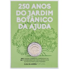 Portugal 2€ 250 Anos Jardim Botânico 2018 BNC 