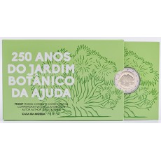 Portugal 2€ 250 Anos Jardim Botânico 2018 Proof