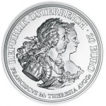 Áustria 20€ Maria Theresa - Justiça e Carácter 2017