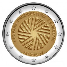 Letónia 2€ Presidência da União Europeia 2015