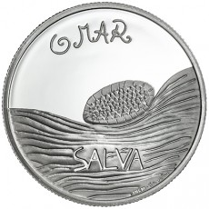 Portugal 5€ O Mar 2019 Prata Proof 
