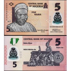 Nigéria 5 Naira 2017