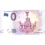 Nota 0€ 225 Jahre Quadriga 2018 -1