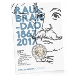 Portugal 2€ 150 Anos do Nascimento de  Raul Brandão Bnc 2017