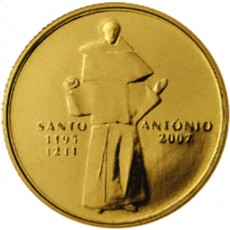 Portugal 1/4€ 2007 - Santo António de Lisboa