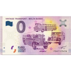 Nota 0€ Vintage Transport - Malta Buses 2019 -1